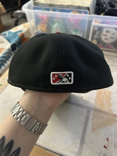Herrenmütze Binghamton Rumble Ponys New Era weiß Motiv Nacht 59FIFTY nicht verstellbar - Bild 2 von 3
