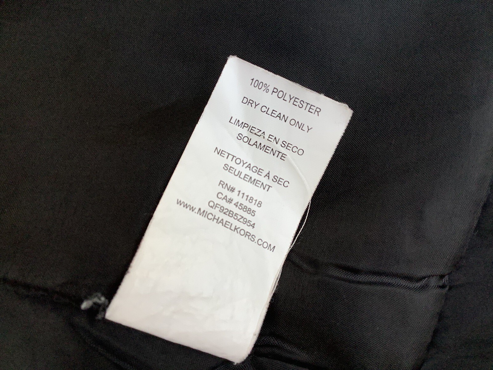 Michael Kors Black Snap Polyester Lined/Insulated… - image 15