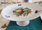 Fine Naaman Porcelain 4-Piece Dessert Set-2 Cake Plates, Sugar Bowl and Creamer — photo 6