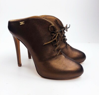 ELISABETTA FRANCHI MULES SHOES PUMPS SCHUHE ITALY STILETTO HEELS