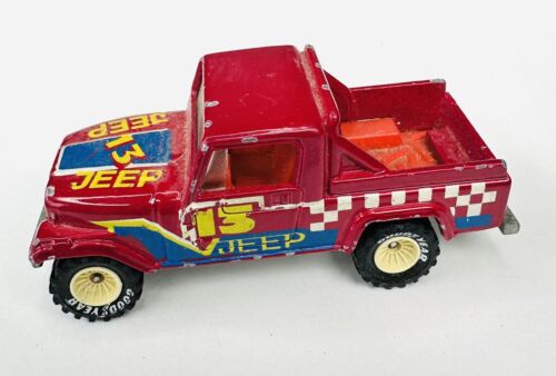 Hot Wheels Real Riders 1982 Jeep Scrambler Maroon / Plum 4x4 Truck - Picture 1 of 6