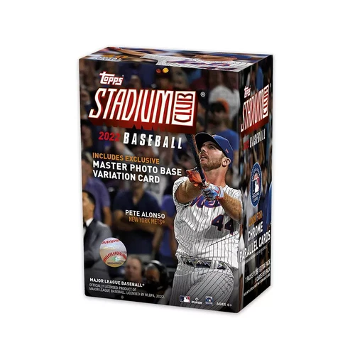 2022 Topps Stadium Club MLB Baseball Factory Sealed Retail Blaster Box