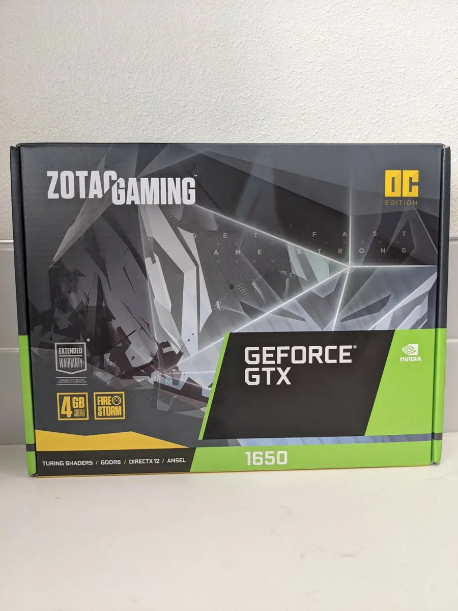 ZOTAC GAMING GeForce GTX 1650 OC 4GB GDDR6 128-bit Gaming Graphics