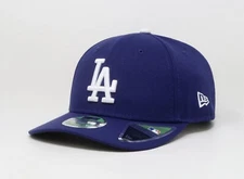 New Era 9Forty Men Los Angeles Dodgers M-Crown Player Replica Blue Snapback Hat