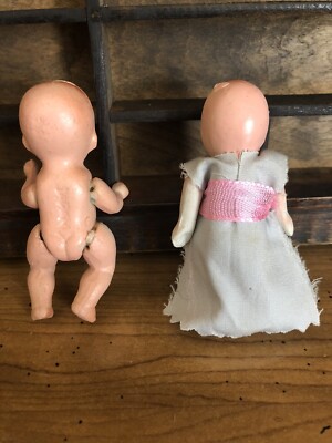 * antique baby doll ୨୧ * 小さな陶器製 の女の子 antique baby doll ୨୧ * 小さな陶器製 の女の子