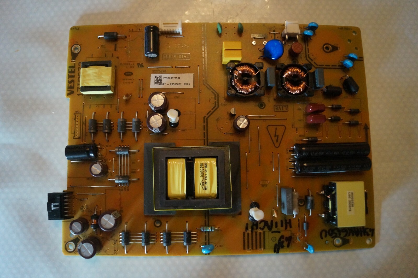PSU POWER SUPPLY BOARD 17IPS72 23396597 FOR 43"" LUXOR LUX0143004/01 LED TV