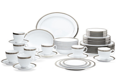 Noritake Austin Platinum 50 Piece Set  H1208 Service for 8
