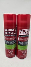 Nature's Miracle Advanced Stain Odor Eliminator Foam Cat mess 17.5 Oz pack of 2