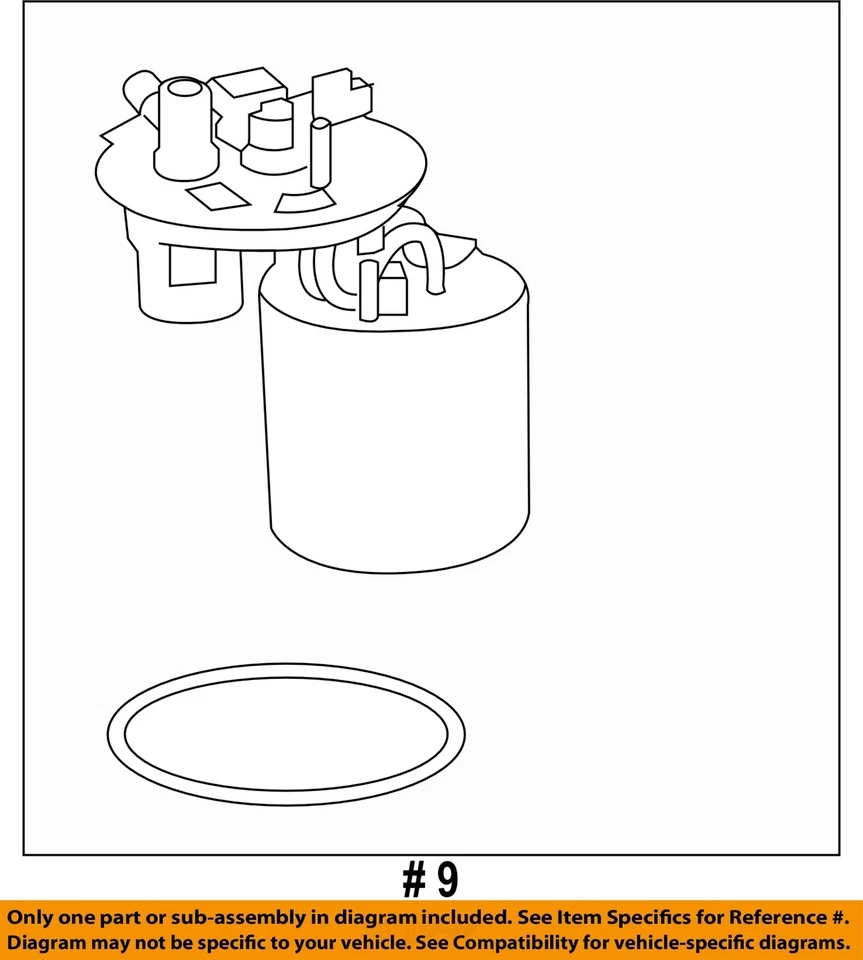 Used Fuel Pump fits: 2013 Buick Lacrosse Pump Assembly 2.5L California emissions Foto 2 de 3