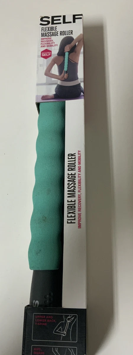 SELF FLEXIBLE MASSAGE ROLLER 18 teal read