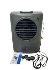 Hessaire 1300 CFM 2-Speed Portable Evaporative Swamp Cooler Green for 500 Sq Ft