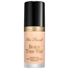 TOO FACED BORN THIS WAY FOUNDATION SHADE SEASHELL NEW IN BOX 1.0 OZ