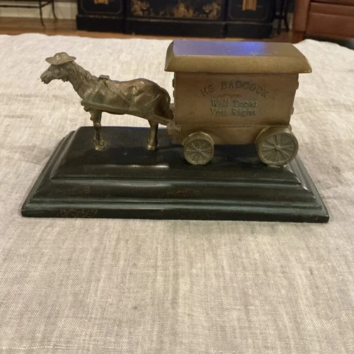 Badcock Home Furniture 100 years 1904-2004 Delivery Horse & Wagon decor