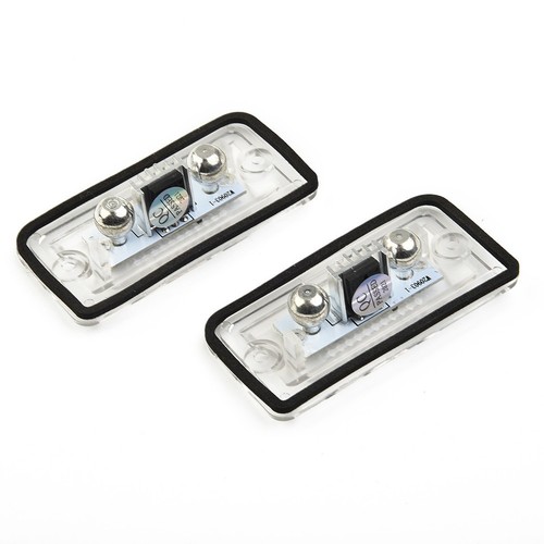 License Plate Lights 2Pcs Exterior LED For Mercedes SL R230 Accessories - Picture 9 of 12
