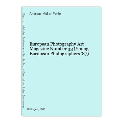 European Photography Art Magazine Number 33 (Young European Photographers '87) M