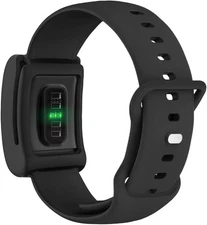 Yeahxing Silicone Band for WHOOP 5.0/4.0 - Sports Wristband Compatible Black 