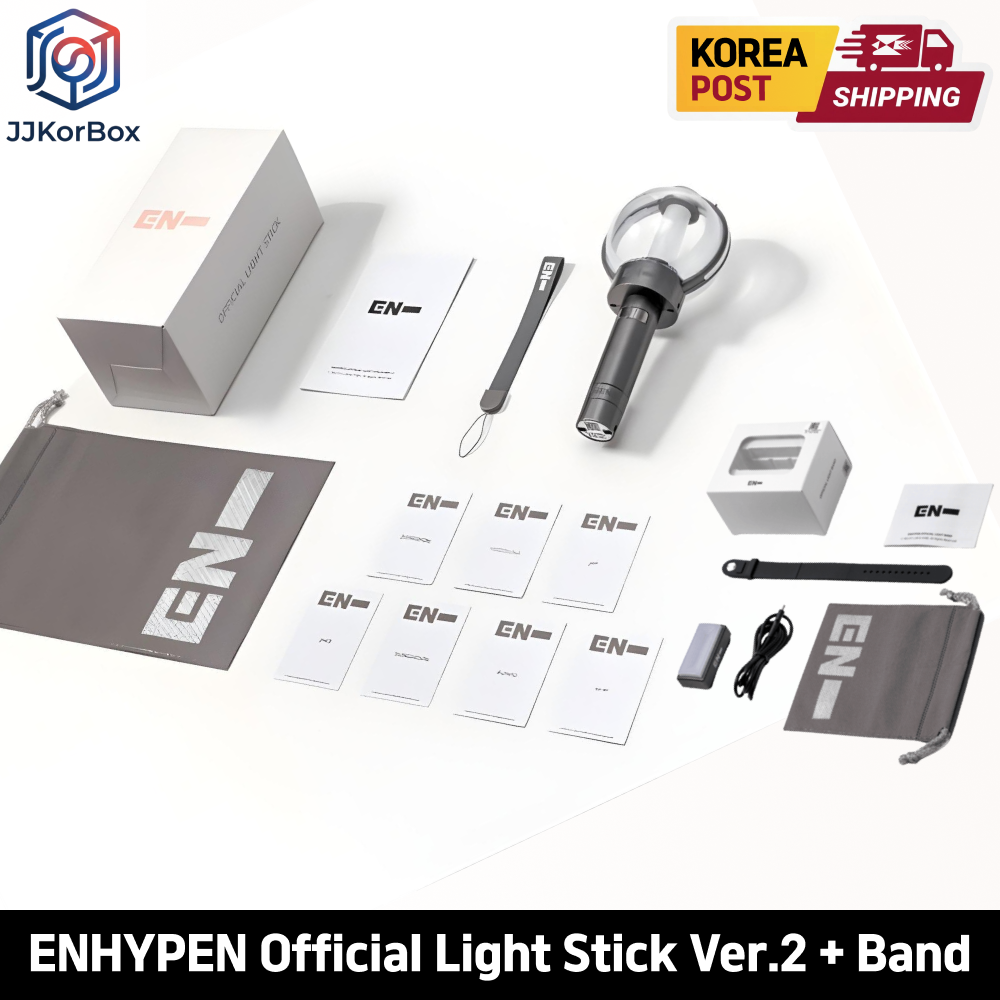 ENHYPEN Official Light Stick Ver.2 + Band Set Engene Bong Fanlight