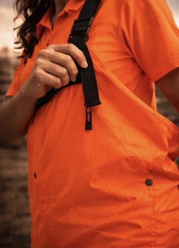 Kishigo Outerwear High-Visibility SAFETY ORANGE & REFLECTIVE OVERALL BIBS 4X-5X image 6