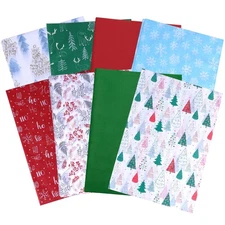 80 Sheets Christmas Tissue Paper 20x20 Inch for Christmas Gift Wrapping Holiday
