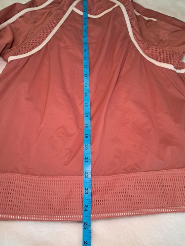 Free People FP Movement Size XS Windbreaker Hoodie Side Zipper Rose June Pink - 第 13/13 張圖片