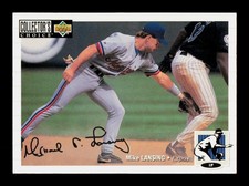 1994 Collector's Choice #170 Mike Lansing Silver Signature Montreal Expos