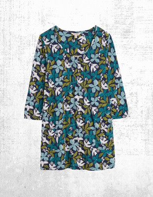 Womens Seasalt Scoop Neck 3/4 Sleeve Tunic Maritime Headland Lizzy (Defect)