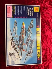 Otaki 1/400 7th Fleet Carrier Aircraft Set Open Box Complete Vintage Kit