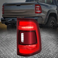 Right Red Lens LED Rear Tail Light Brake Lamp for 19-24 Ram 1500 w/o Blind Spot