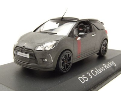 Citroen DS 3 Cabrio Racing 2015 grau metallic Modellauto 1:43 Norev