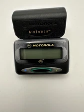 Vintage Motorola Pager FLEX Airtouch Working Great Condition With Carrying Clip