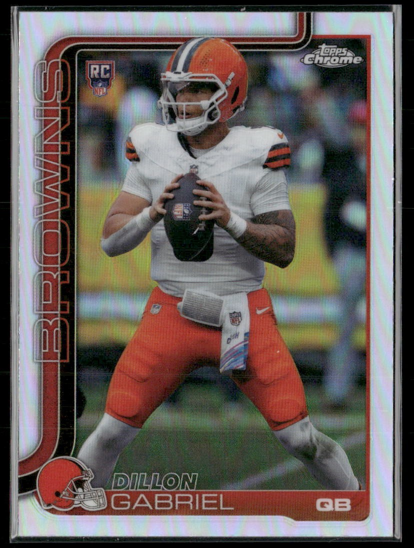 2025 Topps Chrome #317 Dillon Gabriel Topps Refractor