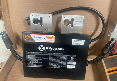 ap systems photovoltaic Grid-connected inverter YC500I new old stock