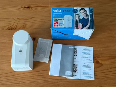 Eqiva BLUETOOTH® Motorisation de Serrure de Porte Intelligente avec Contrôle par App, Key-BLE - Photo 1/4