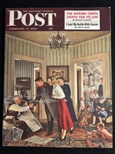 Saturday evening Post February 5, 1949 Magazine Saturday evening Post February 5, 1949 Magazine