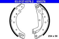 ATE Bremsbackensatz 03.0137-0376.2 FüR Nissan C23 Serena Vanette Cargo Terrano 2