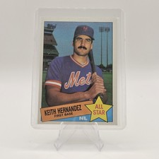 1985 Topps Keith Hernandez All-Star #712 New York Mets Vintage MLB Baseball Card