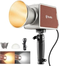 Tolifo 200W LED Studio Video Light with App Control PL-200B AC Bi-Color Portable