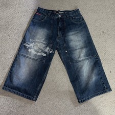 VTG Southpole Baggy Jorts Size 16 Fits 28-30W Y2K Skater Streetwear