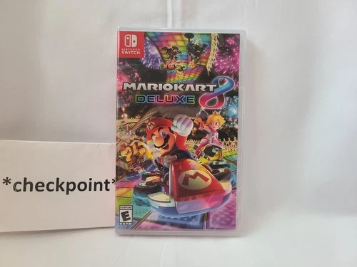 NEW Mario Kart 8 Deluxe (Nintendo Switch) FACTORY SEALED!