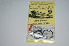 HO Scale Tomar Industries H-410 Passenger Car Tailsign Kit C54443