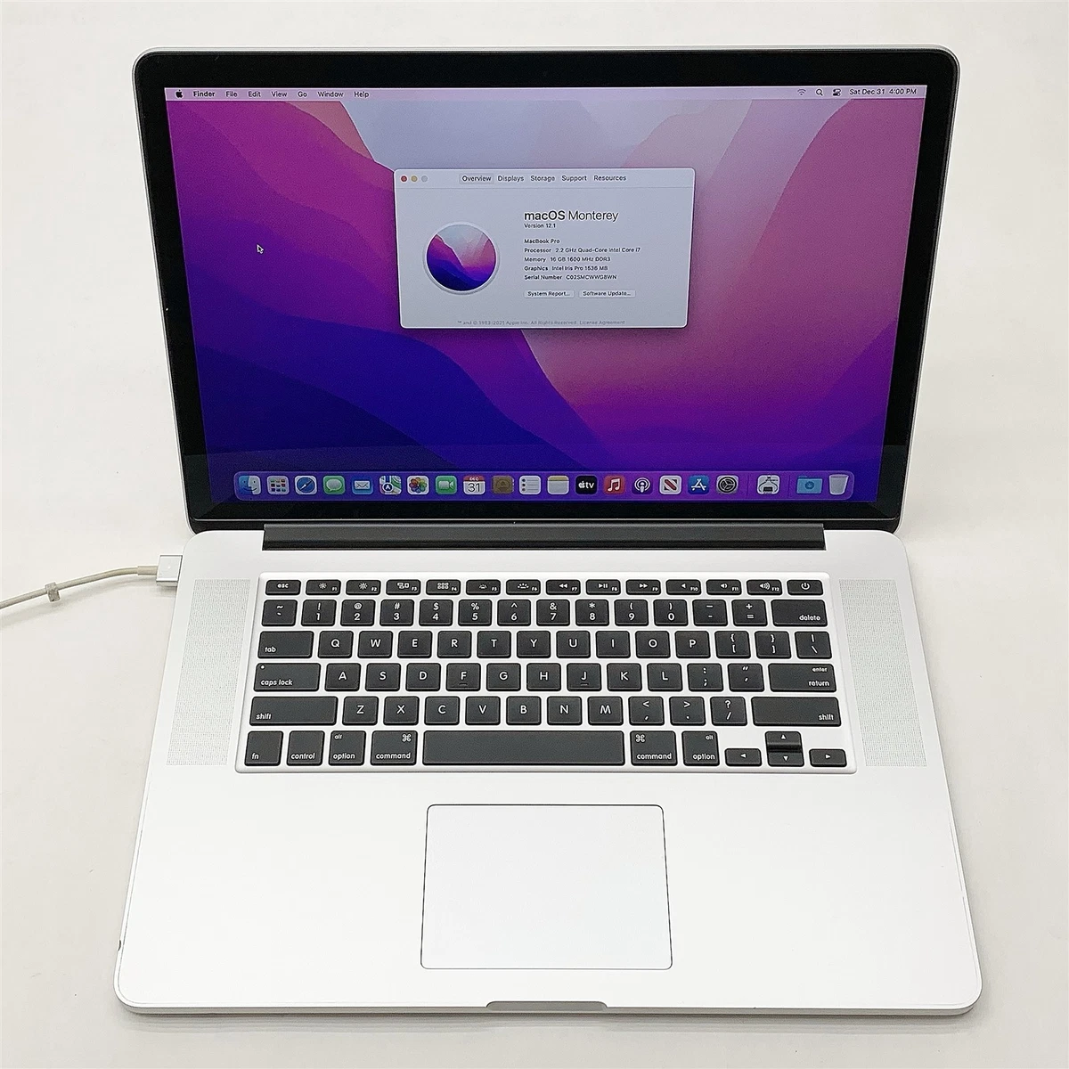 Preços baixos em Notebooks Apple MacBook Pro 15,4 polegadas 2015