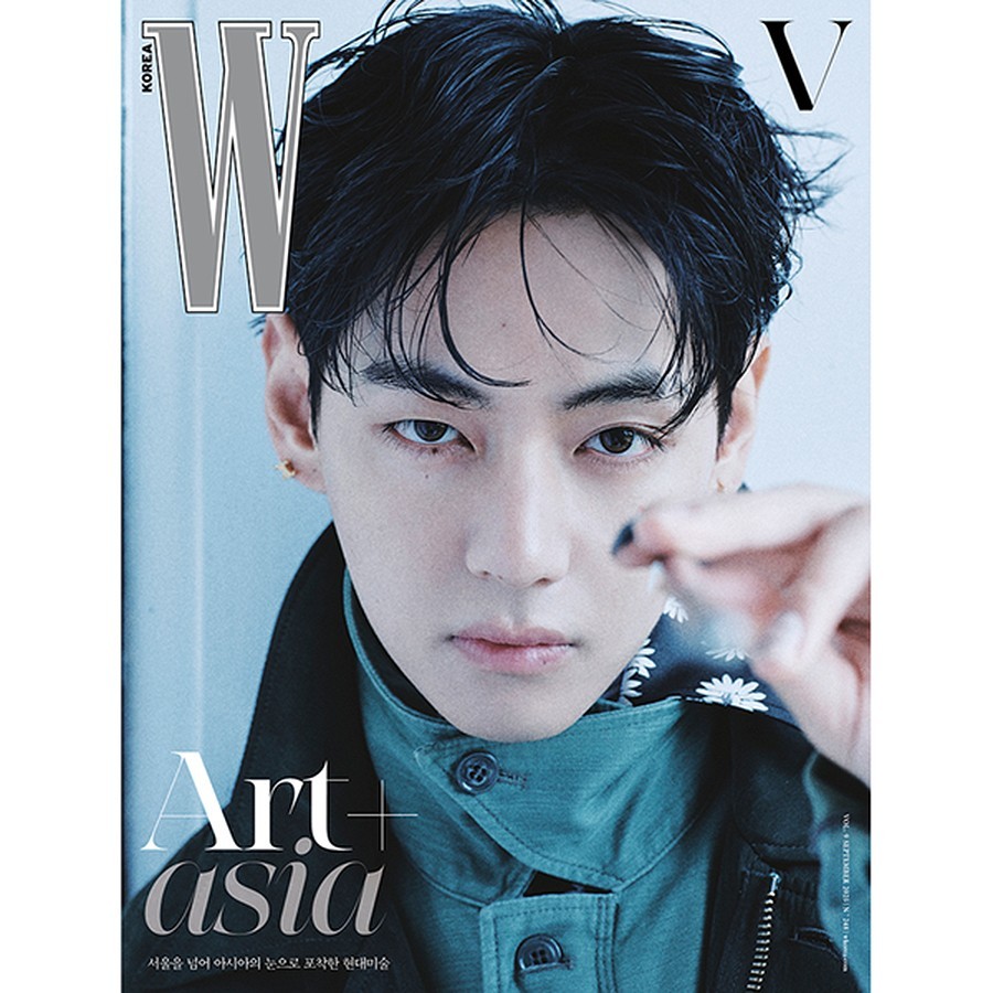W KOREA MAGAZINE 2025 VOL.9 BTS V COVER A~F Ver / Magazine(Photo