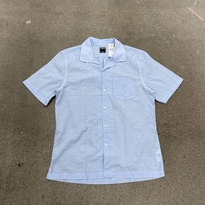 Todd Snyder Summerweight Cafe Shirt Blue Size Medium NWT
