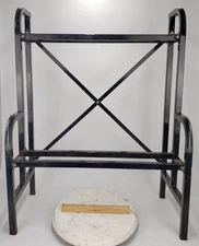 2 Tier Stand Sticker Tattoo Machine 3 Wide Gumball 29" Cards Sports Metal Frame