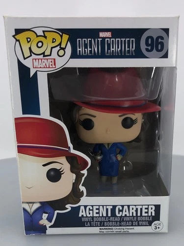 Funko POP! Televisión Marvel's Agents of SHIELD Agent Peggy Carter #96 DAÑADO