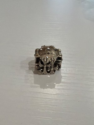 chromehearts womens size square cemetrey ring