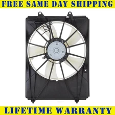 New AC Condenser Fan Assembly For 2016-2022 Honda Pilot Acura MDX 3.5L