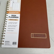 2026 Global Printed Products 8.5" x Calendar Year Monthly Planner,