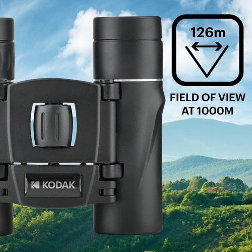 Binocolo KODAK BCS200 - Binocolo Compatto, Ingrandimento 8x, Custodia - Foto 4 di 9
