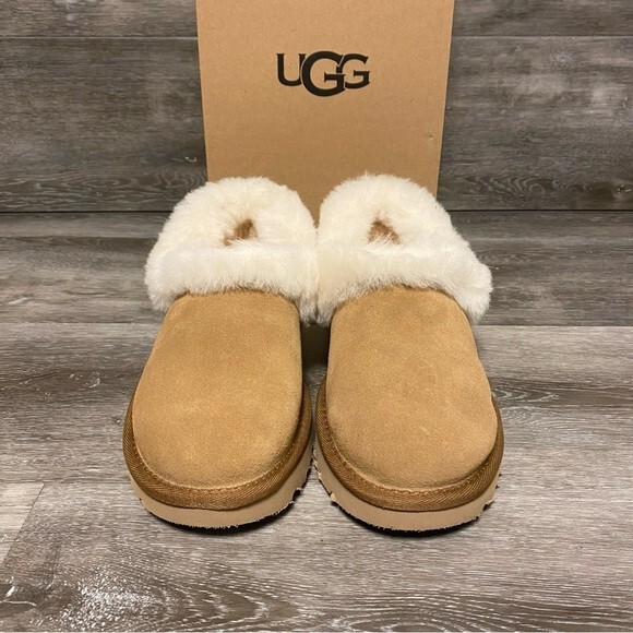 UGG | Nita Closed Back Slippers In Chestnut NEW Gift | eBay